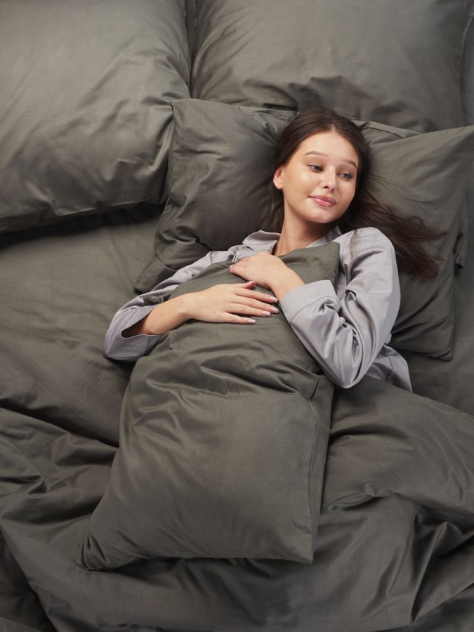 Наволочка 50х70 сатин хлопок с клапаном однотонная - 5