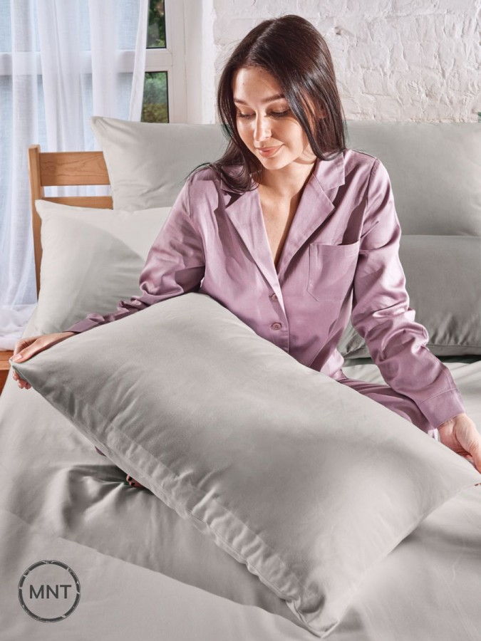 Наволочка 50х70 сатин хлопок с клапаном однотонная - 7