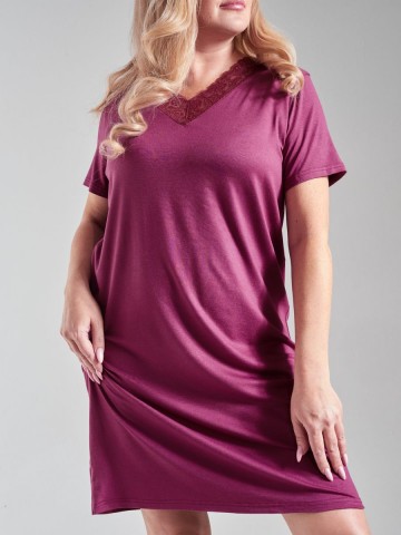 Ночная сорочка с кружевом - 5