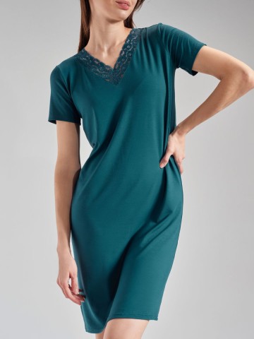 Ночная сорочка с кружевом - 7