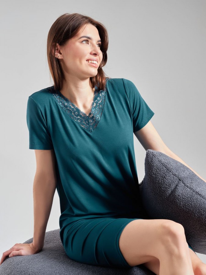 Ночная сорочка с кружевом - 3 Ночная сорочка с кружевом - 3