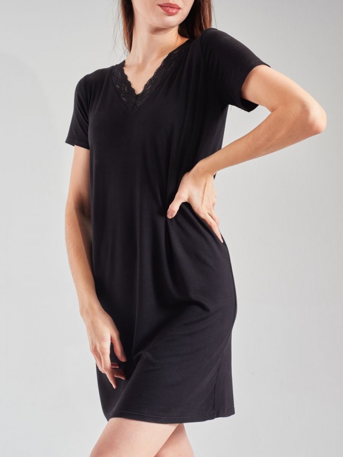 Ночная сорочка с кружевом - 5 Ночная сорочка с кружевом - 5