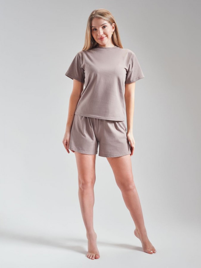 Домашний костюм с шортами - 5