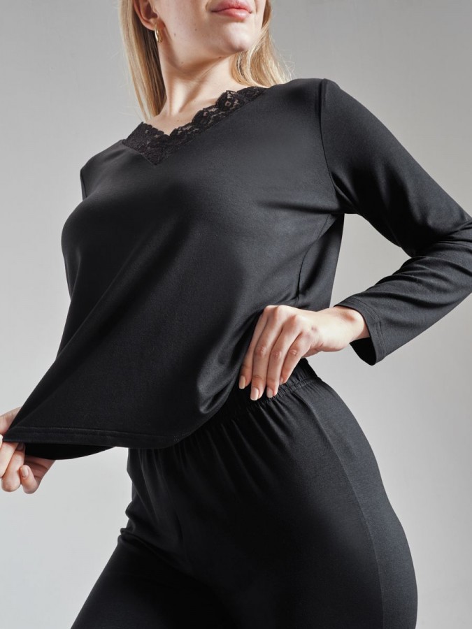 Пижама со штанами, костюм домашний - 5