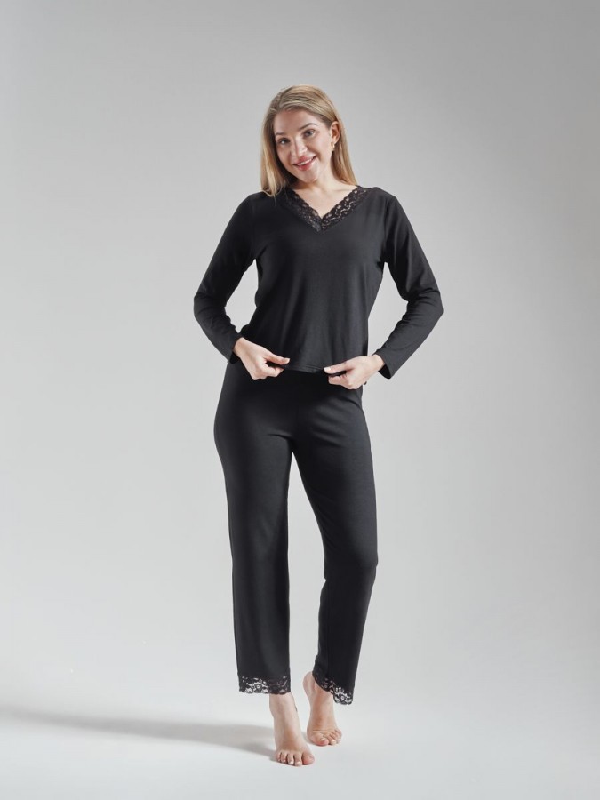 Пижама со штанами, костюм домашний - 6