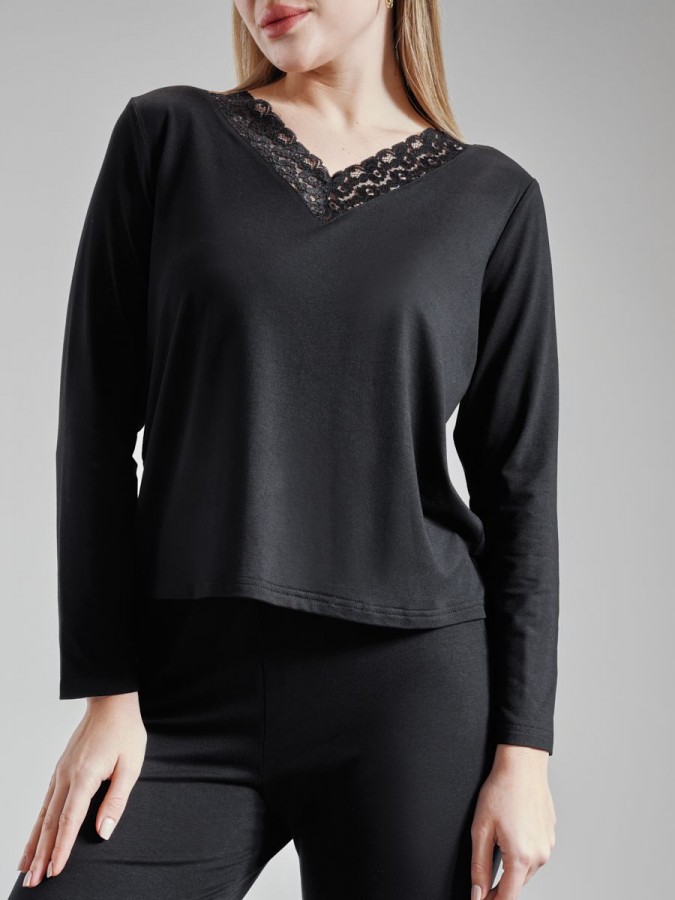 Пижама со штанами, костюм домашний - 7