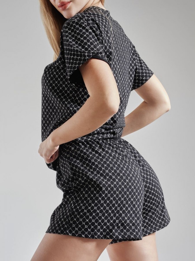 Домашний костюм с шортами - 4