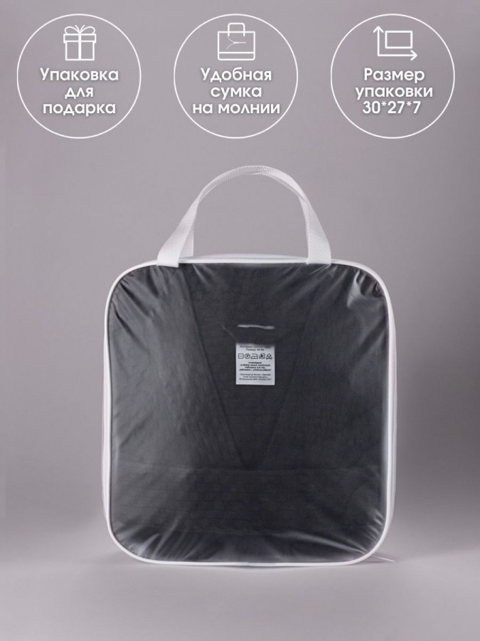 Халат банный вафельный - 11