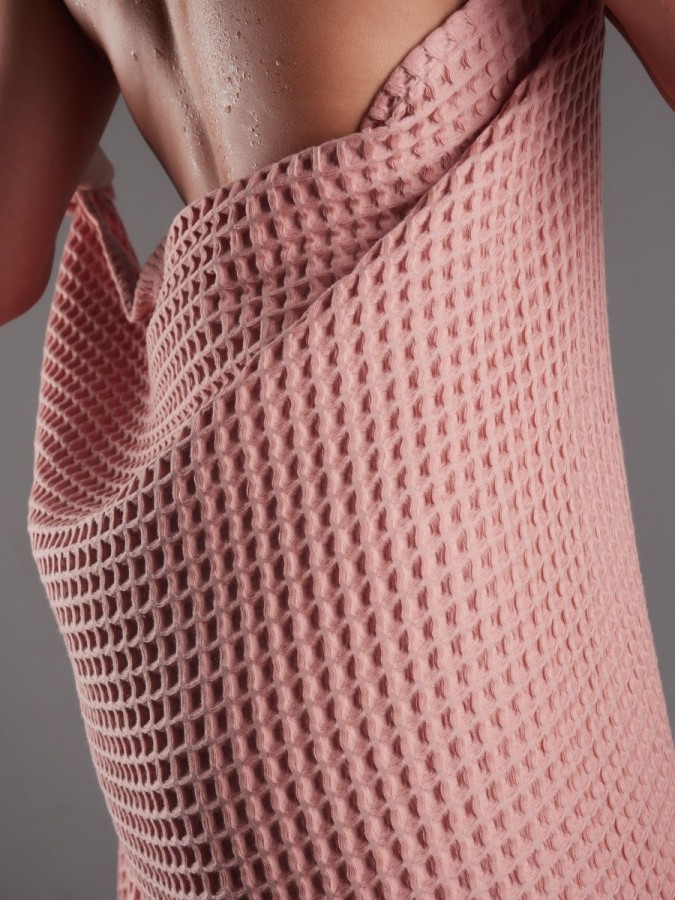 Полотенце банное вафельное хлопок - 4 Полотенце банное вафельное хлопок - 4