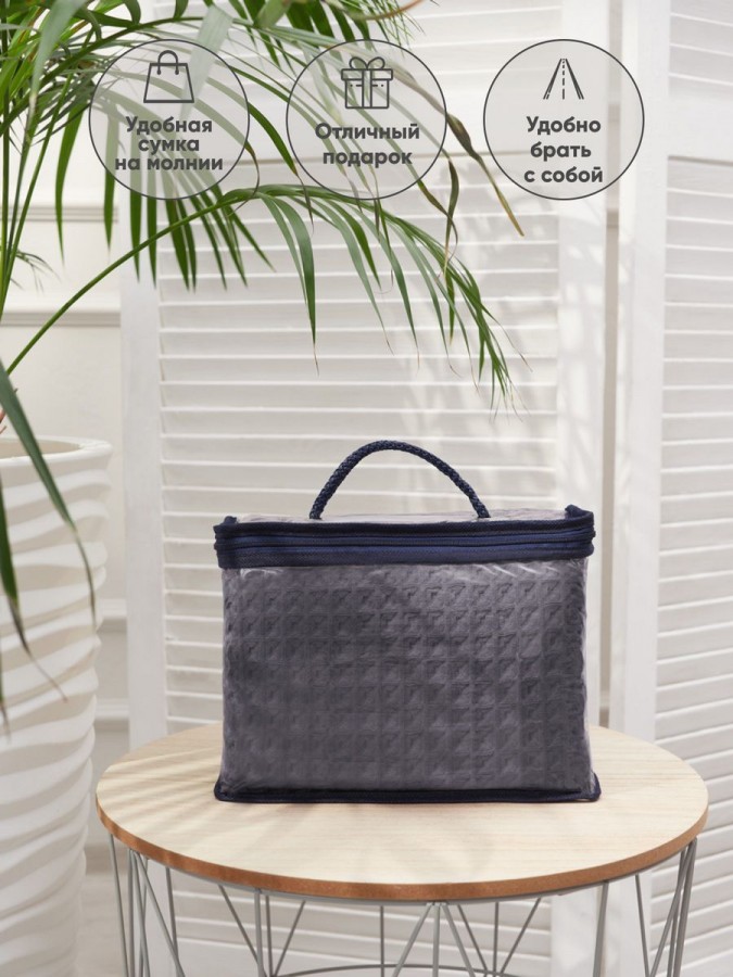 Полотенце вафельное большое хлопок - 2