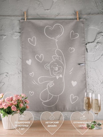 Полотенце кухонное с рисунком - 5