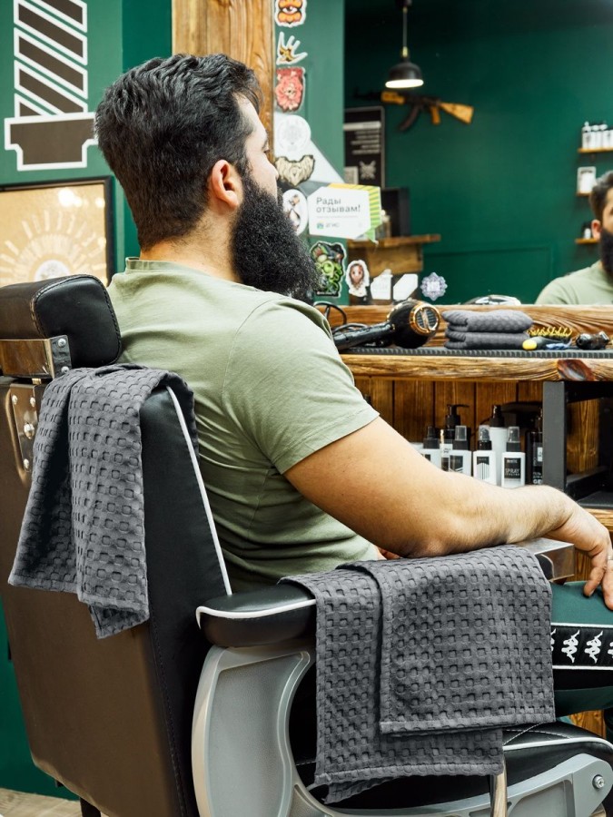 Полотенце кухонное вафельное - 1