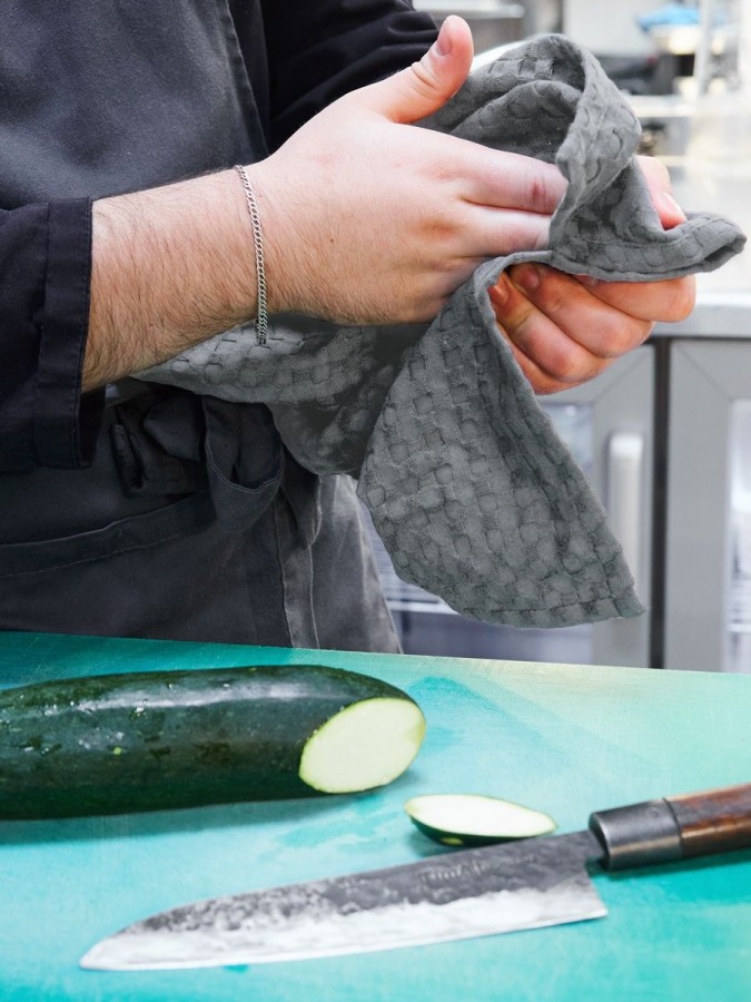 Полотенце кухонное вафельное - 11