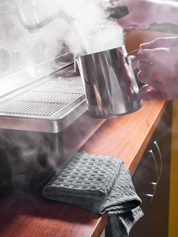 Полотенце кухонное вафельное - 15