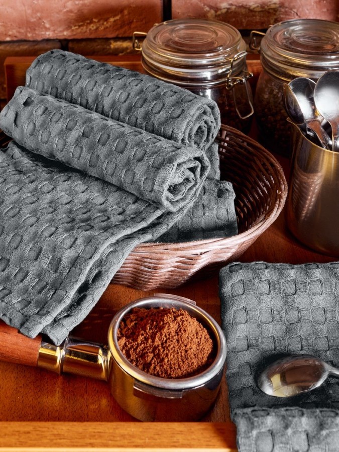 Полотенце кухонное вафельное - 16