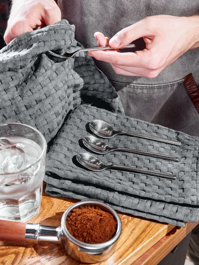 Полотенце кухонное вафельное - 17