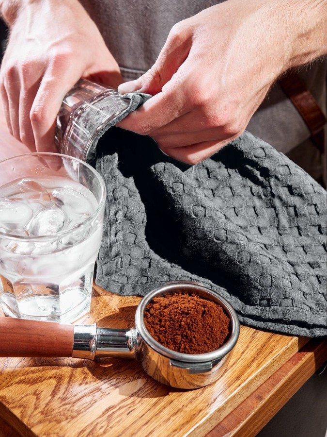 Полотенце кухонное вафельное - 18