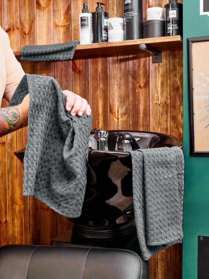 Полотенце кухонное вафельное - 3