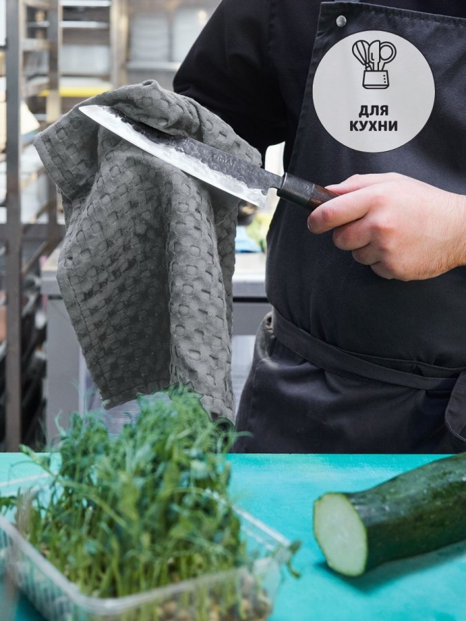 Полотенце кухонное вафельное - 5