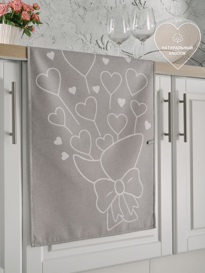 Полотенце кухонное с рисунком - 4