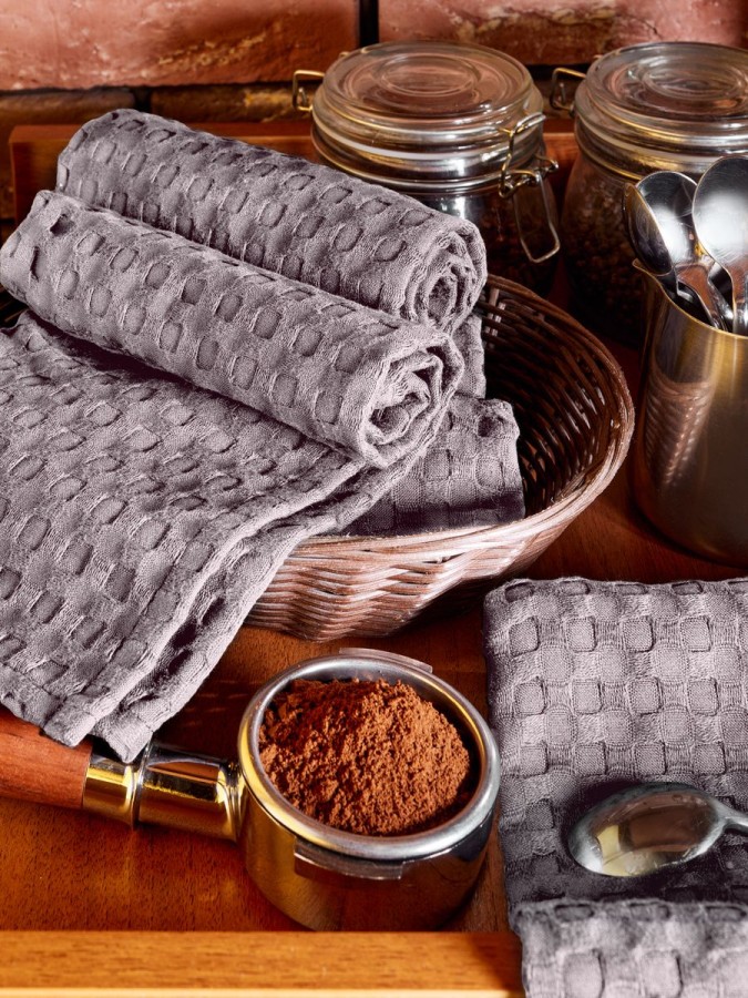 Полотенце кухонное вафельное - 15