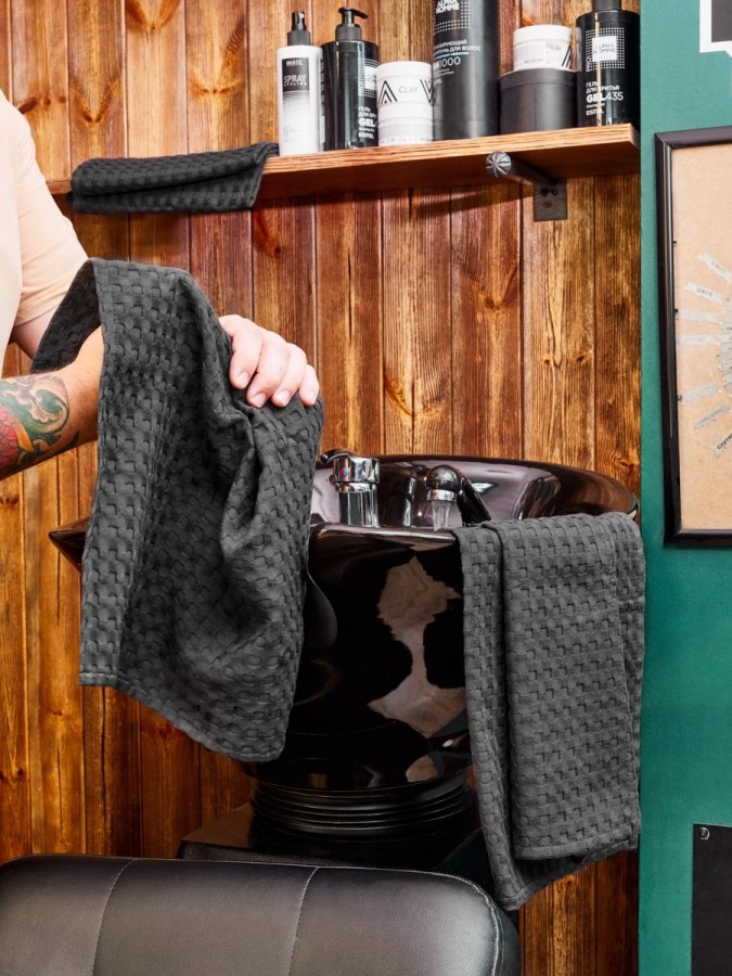 Полотенце кухонное вафельное - 1