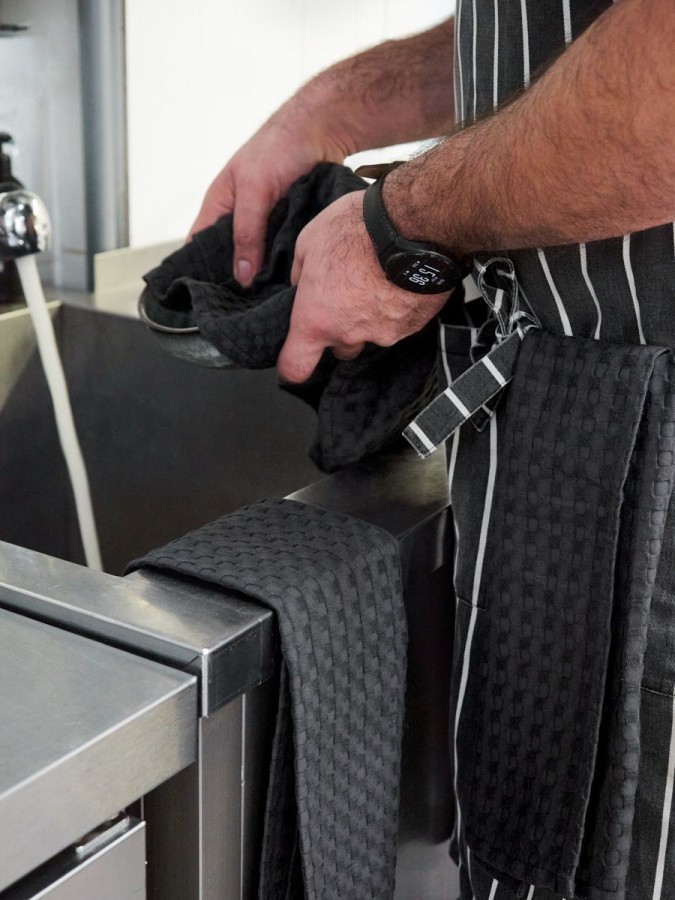 Полотенце кухонное вафельное - 12